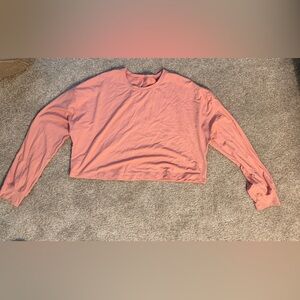 Lululemon Pink Long Sleeve Top